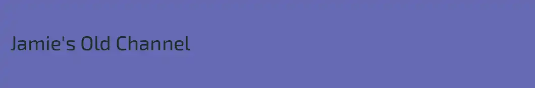 Jamie's Old Channel